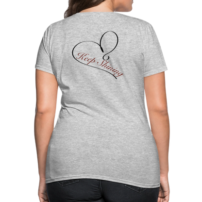 Let Them T-Shirt - heather gray