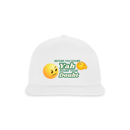 Doubt Your Doubt Cap - white