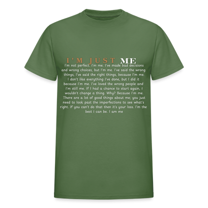 Me Adult T-Shirt - military green