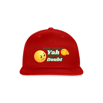 Doubt Your Doubt Cap - red
