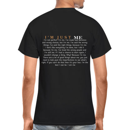 Me Adult T-Shirt - black