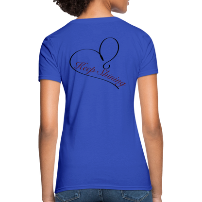 Let Them T-Shirt - royal blue