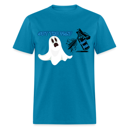 Pray Can T-Shirt - turquoise
