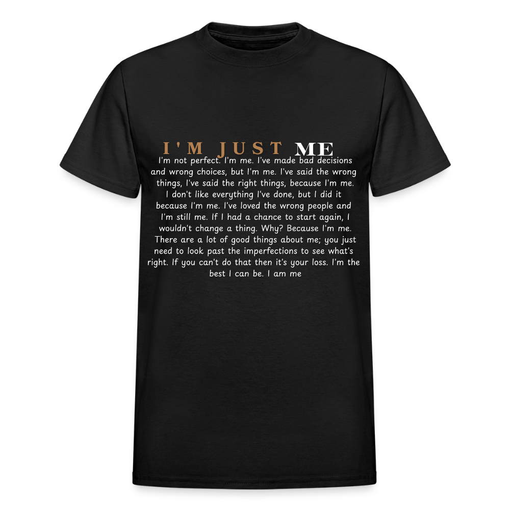 Me Adult T-Shirt - black
