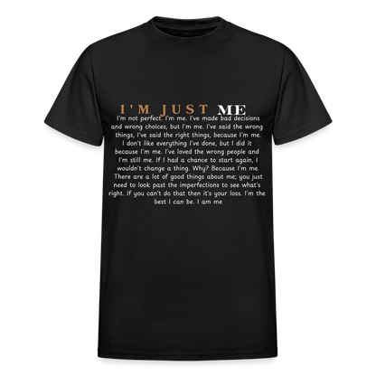Me Adult T-Shirt - black