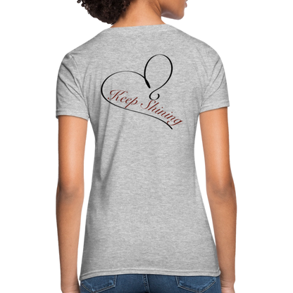 Let Them T-Shirt - heather gray