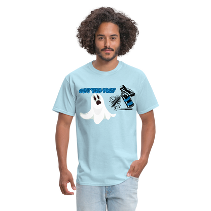 Pray Can T-Shirt - powder blue