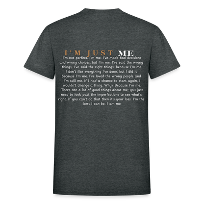 Me Adult T-Shirt - deep heather