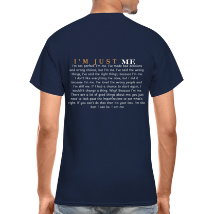 Me Adult T-Shirt - navy
