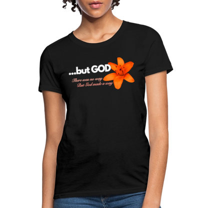 but God T-Shirt - black
