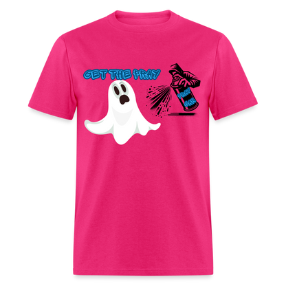 Pray Can T-Shirt - fuchsia