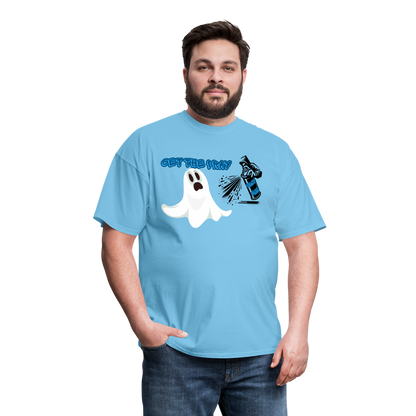 Pray Can T-Shirt - aquatic blue