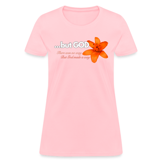 but God T-Shirt - pink