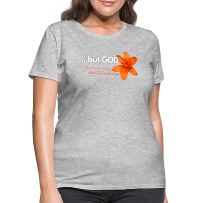 but God T-Shirt - heather gray
