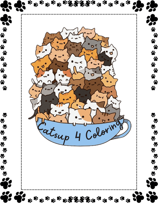 Catsup for Coloring Book