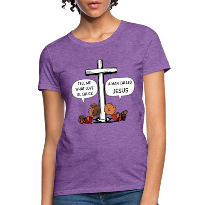 Peanuts T-Shirt - purple heather