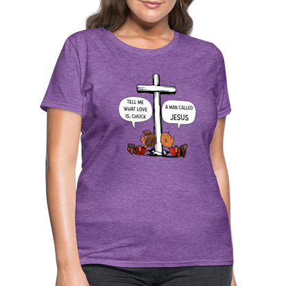 Peanuts T-Shirt - purple heather