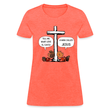 Peanuts T-Shirt - heather coral