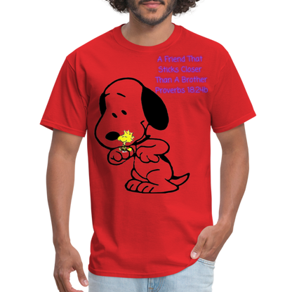 Friend T-Shirt - red