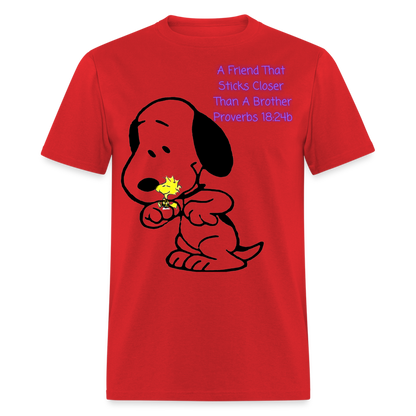 Friend T-Shirt - red