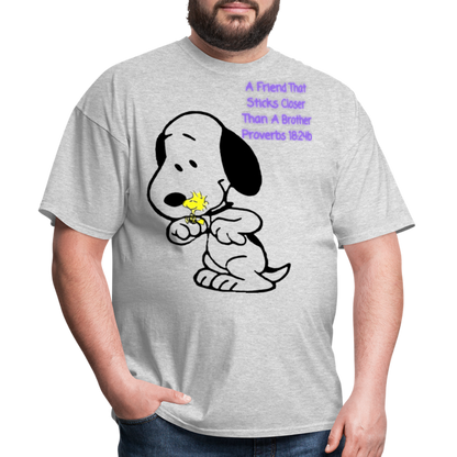 Friend T-Shirt - heather gray
