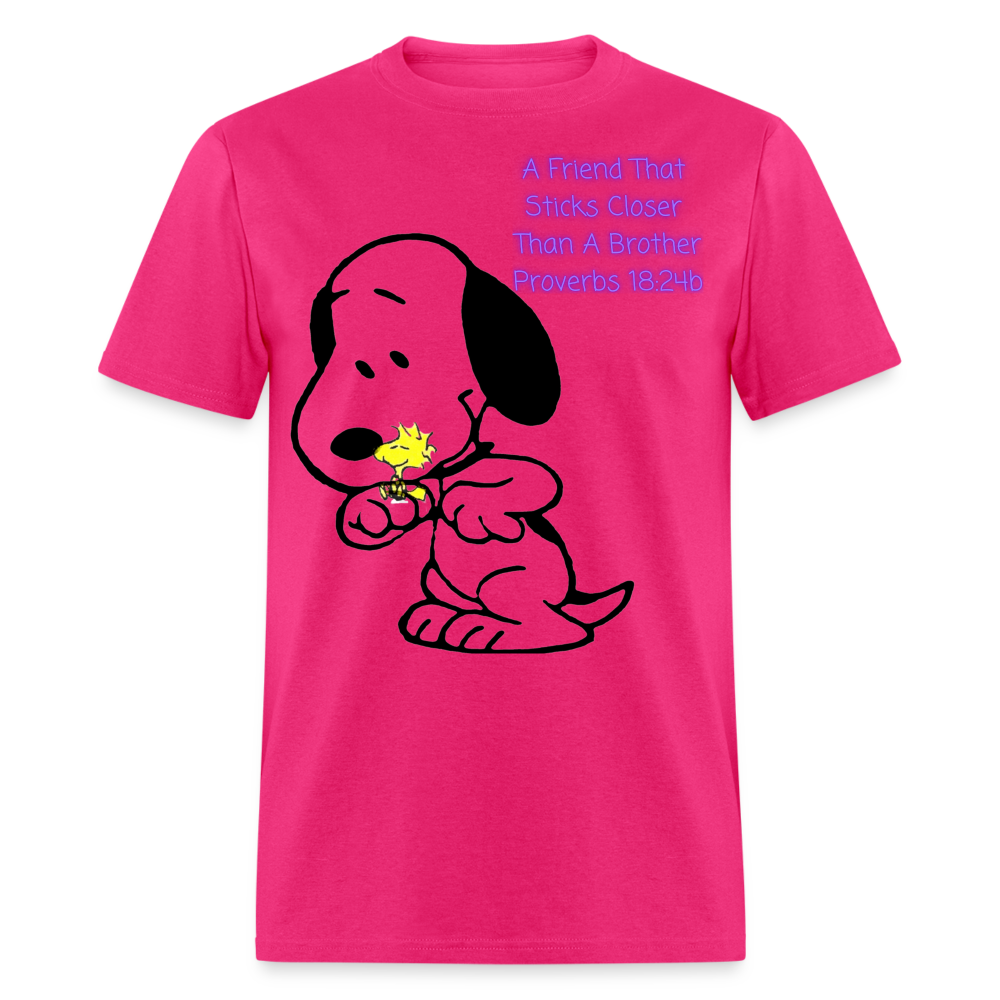 Friend T-Shirt - fuchsia