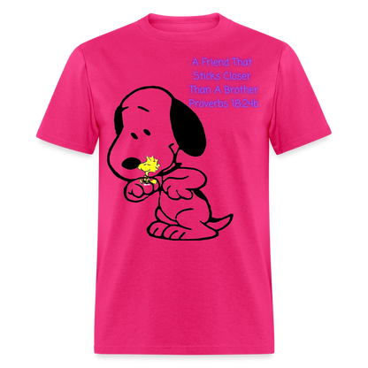 Friend T-Shirt - fuchsia