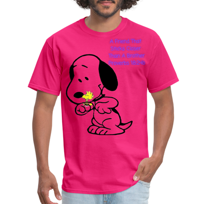 Friend T-Shirt - fuchsia