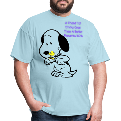 Friend T-Shirt - powder blue