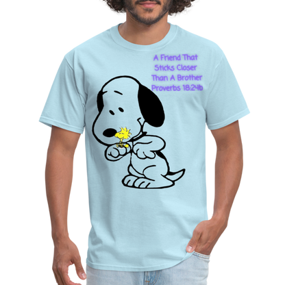 Friend T-Shirt - powder blue