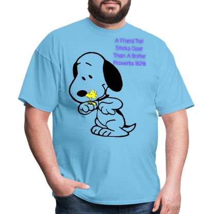 Friend T-Shirt - aquatic blue
