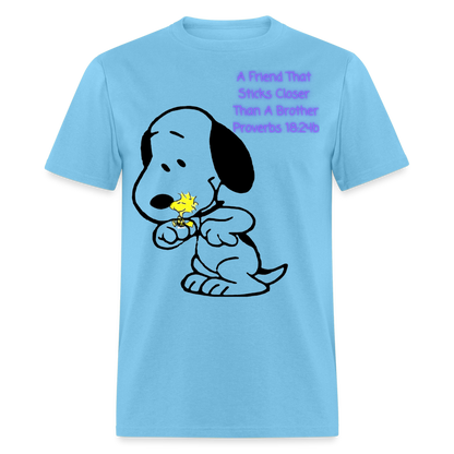 Friend T-Shirt - aquatic blue