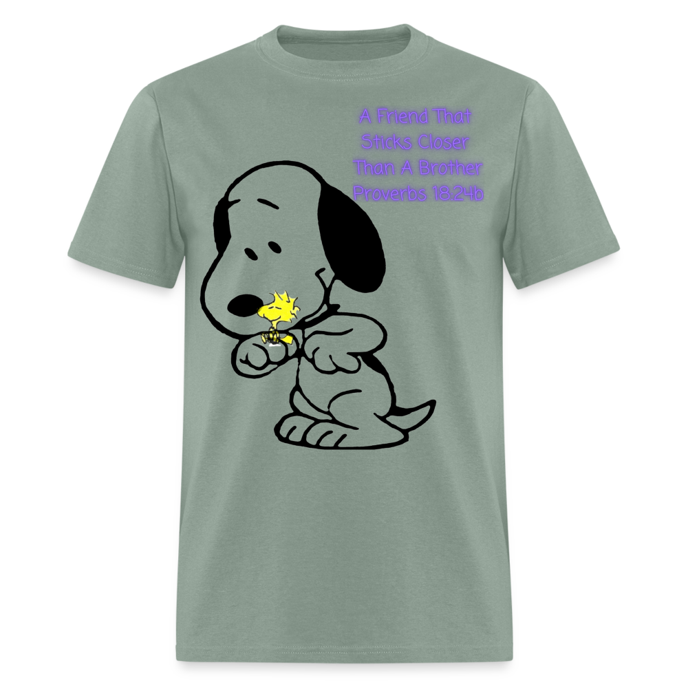 Friend T-Shirt - sage