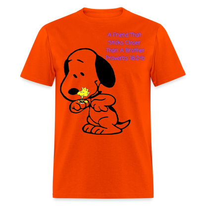Friend T-Shirt - orange