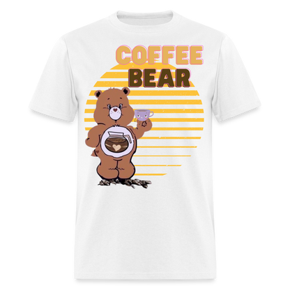 Coffee Bear T-Shirt - white