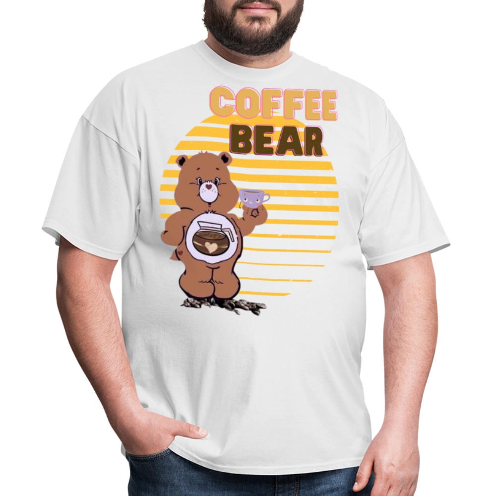 Coffee Bear T-Shirt - white
