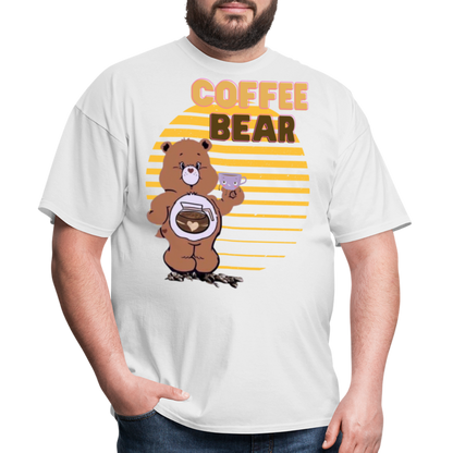 Coffee Bear T-Shirt - white