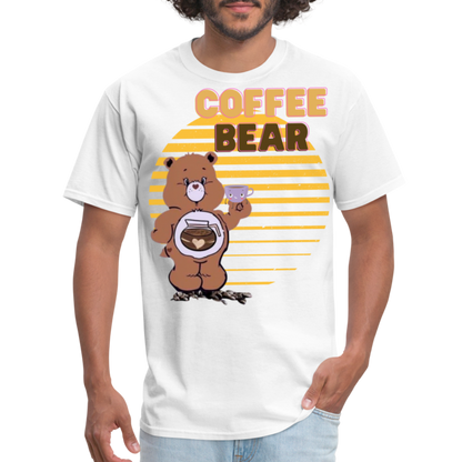 Coffee Bear T-Shirt - white
