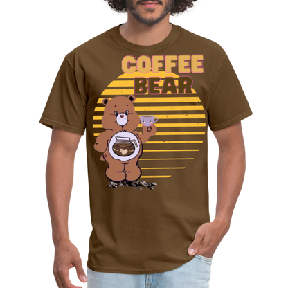 Coffee Bear T-Shirt - brown