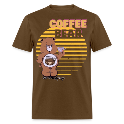 Coffee Bear T-Shirt - brown