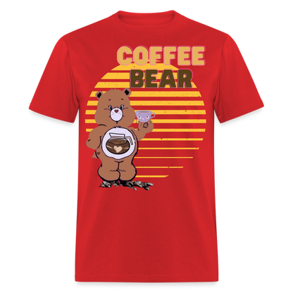 Coffee Bear T-Shirt - red