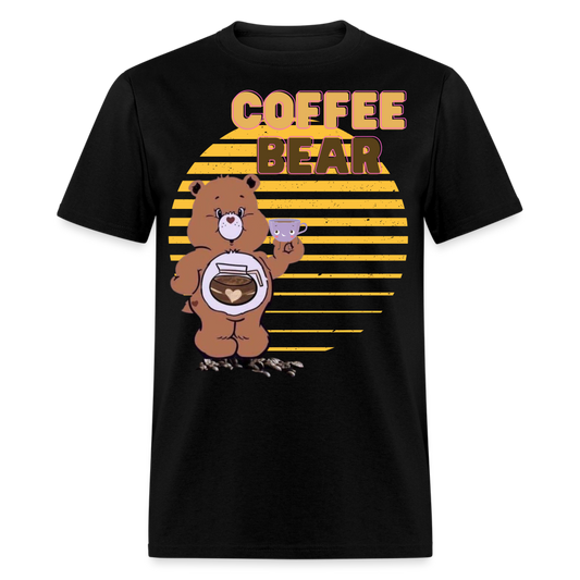 Coffee Bear T-Shirt - black
