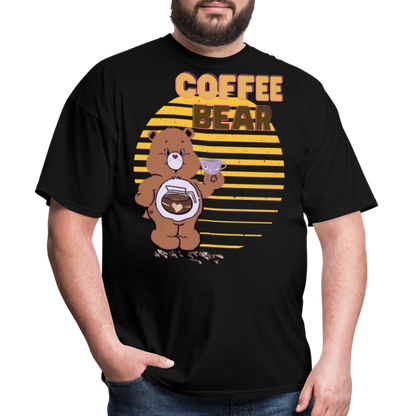 Coffee Bear T-Shirt - black
