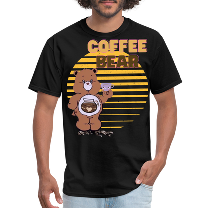 Coffee Bear T-Shirt - black