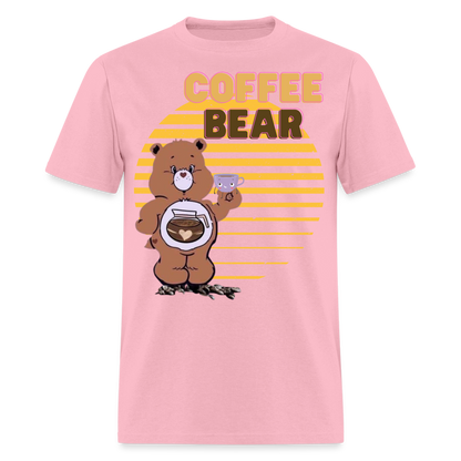 Coffee Bear T-Shirt - pink