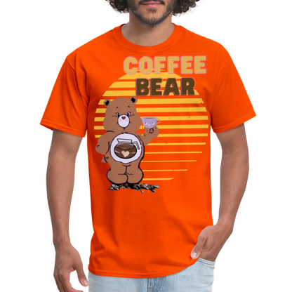 Coffee Bear T-Shirt - orange