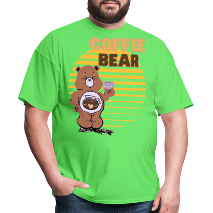 Coffee Bear T-Shirt - kiwi