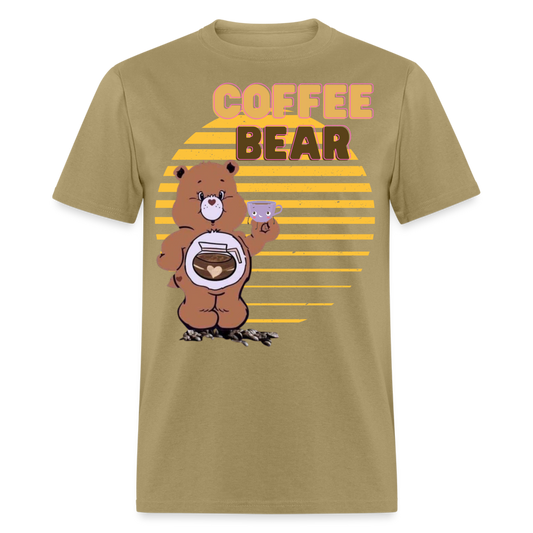 Coffee Bear 2 T-Shirt - khaki