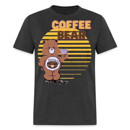 Coffee Bear 2 T-Shirt - heather black