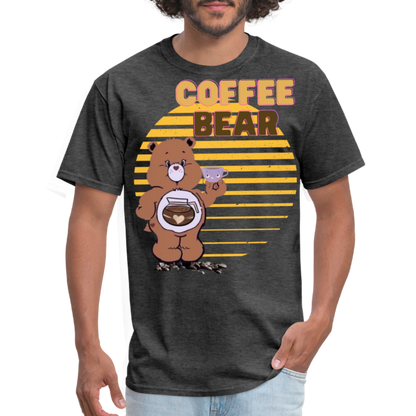 Coffee Bear 2 T-Shirt - heather black